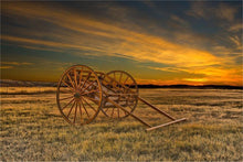 Load image into Gallery viewer, Handcart at Sunset
