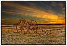 Load image into Gallery viewer, Handcart at Sunset
