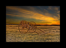 Load image into Gallery viewer, Handcart at Sunset
