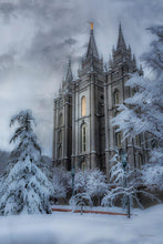 Load image into Gallery viewer, Salt Lake Temple Snow

