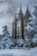 Load image into Gallery viewer, Salt Lake Temple Snow
