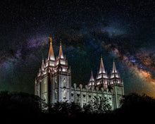 Load image into Gallery viewer, Salt Lake Temple Milky Way
