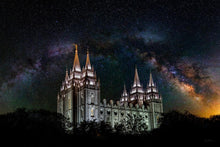 Load image into Gallery viewer, Salt Lake Temple Milky Way
