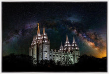 Load image into Gallery viewer, Salt Lake Temple Milky Way

