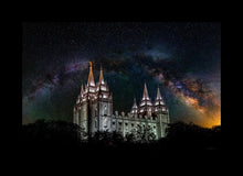 Load image into Gallery viewer, Salt Lake Temple Milky Way

