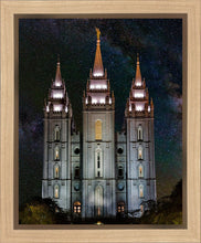 Load image into Gallery viewer, Salt Lake Temple Milky Way Vertical

