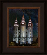 Load image into Gallery viewer, Salt Lake Temple Milky Way Vertical
