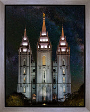Load image into Gallery viewer, Salt Lake Temple Milky Way Vertical

