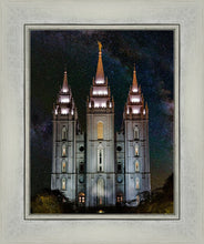 Load image into Gallery viewer, Salt Lake Temple Milky Way Vertical
