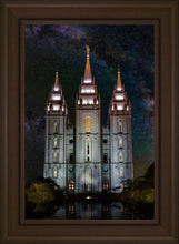 Load image into Gallery viewer, Salt Lake Temple Milky Way Vertical

