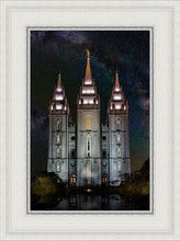 Load image into Gallery viewer, Salt Lake Temple Milky Way Vertical
