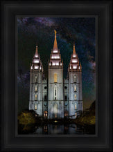 Load image into Gallery viewer, Salt Lake Temple Milky Way Vertical
