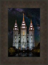 Load image into Gallery viewer, Salt Lake Temple Milky Way Vertical
