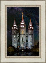 Load image into Gallery viewer, Salt Lake Temple Milky Way Vertical
