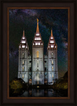 Load image into Gallery viewer, Salt Lake Temple Milky Way Vertical
