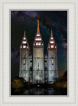 Load image into Gallery viewer, Salt Lake Temple Milky Way Vertical
