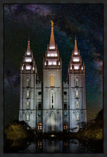 Load image into Gallery viewer, Salt Lake Temple Milky Way Vertical

