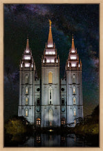 Load image into Gallery viewer, Salt Lake Temple Milky Way Vertical
