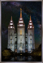 Load image into Gallery viewer, Salt Lake Temple Milky Way Vertical
