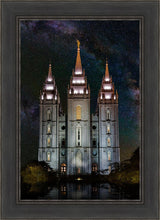 Load image into Gallery viewer, Salt Lake Temple Milky Way Vertical
