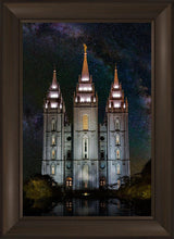 Load image into Gallery viewer, Salt Lake Temple Milky Way Vertical
