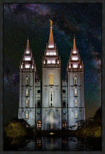Load image into Gallery viewer, Salt Lake Temple Milky Way Vertical
