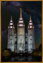 Load image into Gallery viewer, Salt Lake Temple Milky Way Vertical
