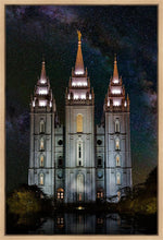 Load image into Gallery viewer, Salt Lake Temple Milky Way Vertical
