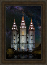 Load image into Gallery viewer, Salt Lake Temple Milky Way Vertical
