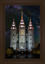 Load image into Gallery viewer, Salt Lake Temple Milky Way Vertical
