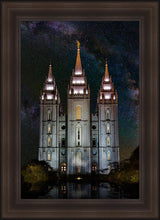 Load image into Gallery viewer, Salt Lake Temple Milky Way Vertical
