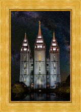 Load image into Gallery viewer, Salt Lake Temple Milky Way Vertical
