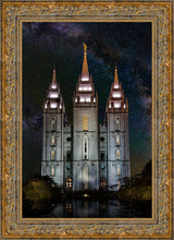 Load image into Gallery viewer, Salt Lake Temple Milky Way Vertical
