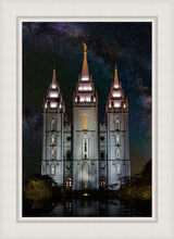 Load image into Gallery viewer, Salt Lake Temple Milky Way Vertical
