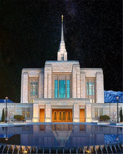 Load image into Gallery viewer, Ogden Temple Milky Way
