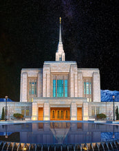 Load image into Gallery viewer, Ogden Temple Milky Way
