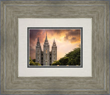 Load image into Gallery viewer, Salt Lake Temple Through the Clouds
