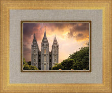 Load image into Gallery viewer, Salt Lake Temple Through the Clouds

