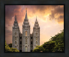 Load image into Gallery viewer, Salt Lake Temple Through the Clouds
