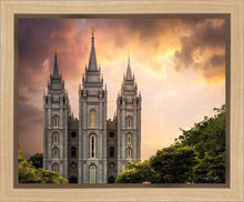 Load image into Gallery viewer, Salt Lake Temple Through the Clouds
