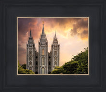 Load image into Gallery viewer, Salt Lake Temple Through the Clouds
