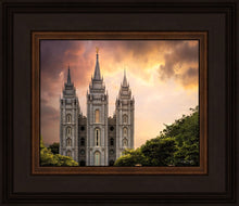 Load image into Gallery viewer, Salt Lake Temple Through the Clouds
