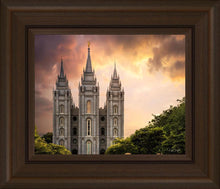 Load image into Gallery viewer, Salt Lake Temple Through the Clouds

