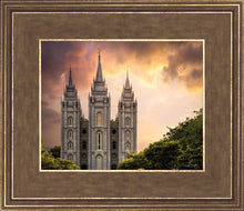 Load image into Gallery viewer, Salt Lake Temple Through the Clouds

