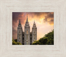 Load image into Gallery viewer, Salt Lake Temple Through the Clouds
