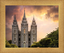 Load image into Gallery viewer, Salt Lake Temple Through the Clouds
