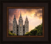 Load image into Gallery viewer, Salt Lake Temple Through the Clouds
