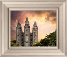 Load image into Gallery viewer, Salt Lake Temple Through the Clouds
