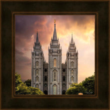 Load image into Gallery viewer, Salt Lake Temple Through the Clouds
