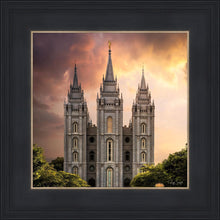 Load image into Gallery viewer, Salt Lake Temple Through the Clouds

